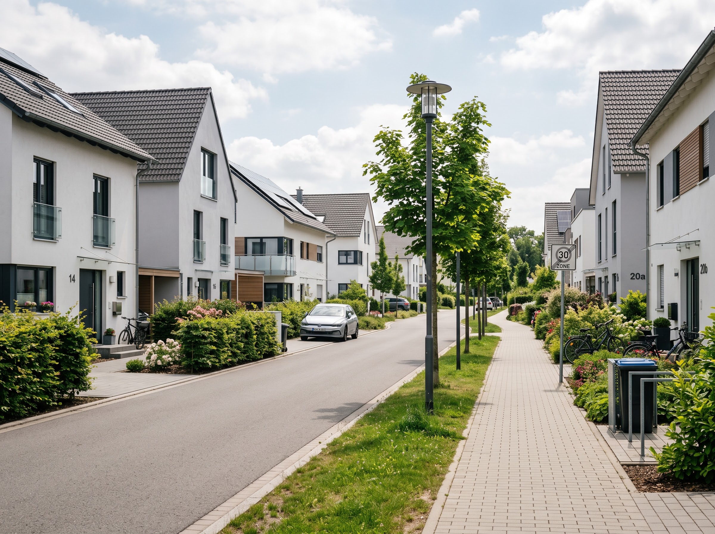 Nachbarschaftsentwicklung im Neubaugebiet